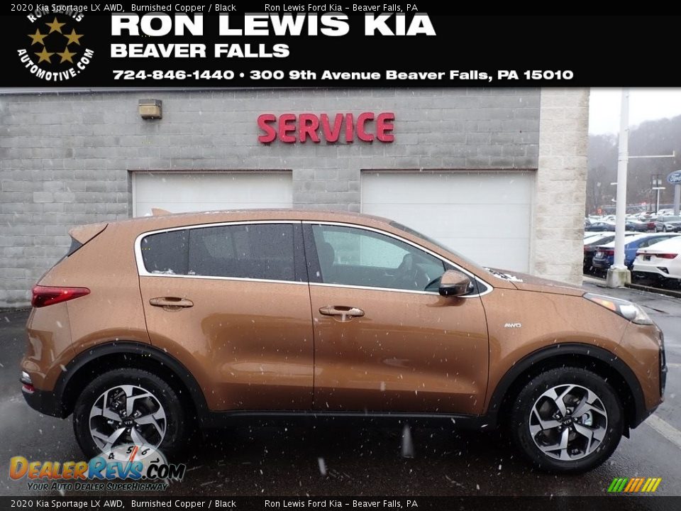 2020 Kia Sportage LX AWD Burnished Copper / Black Photo #1