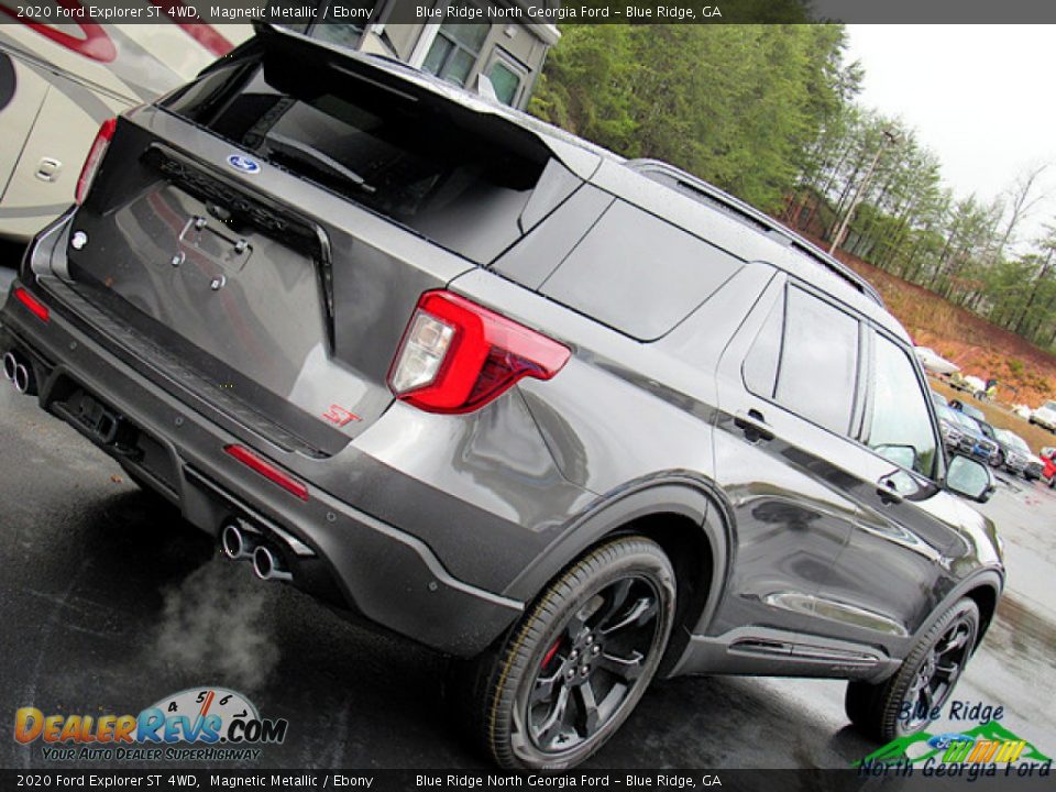 2020 Ford Explorer ST 4WD Magnetic Metallic / Ebony Photo #33