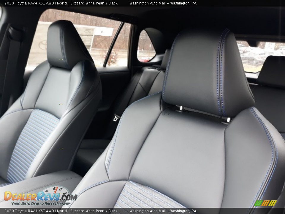 2020 Toyota RAV4 XSE AWD Hybrid Blizzard White Pearl / Black Photo #26