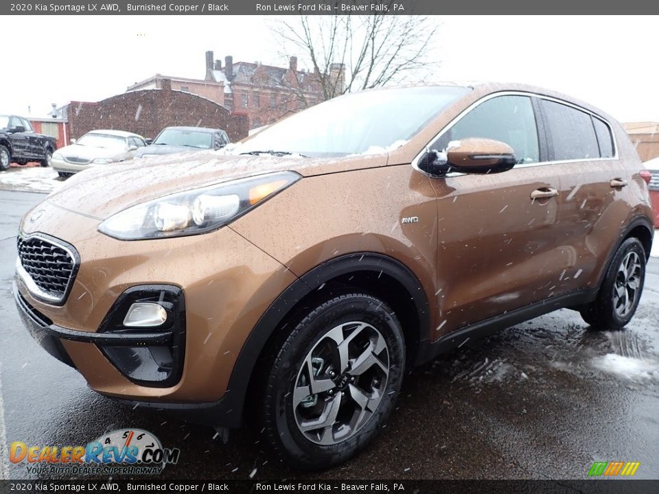 2020 Kia Sportage LX AWD Burnished Copper / Black Photo #7