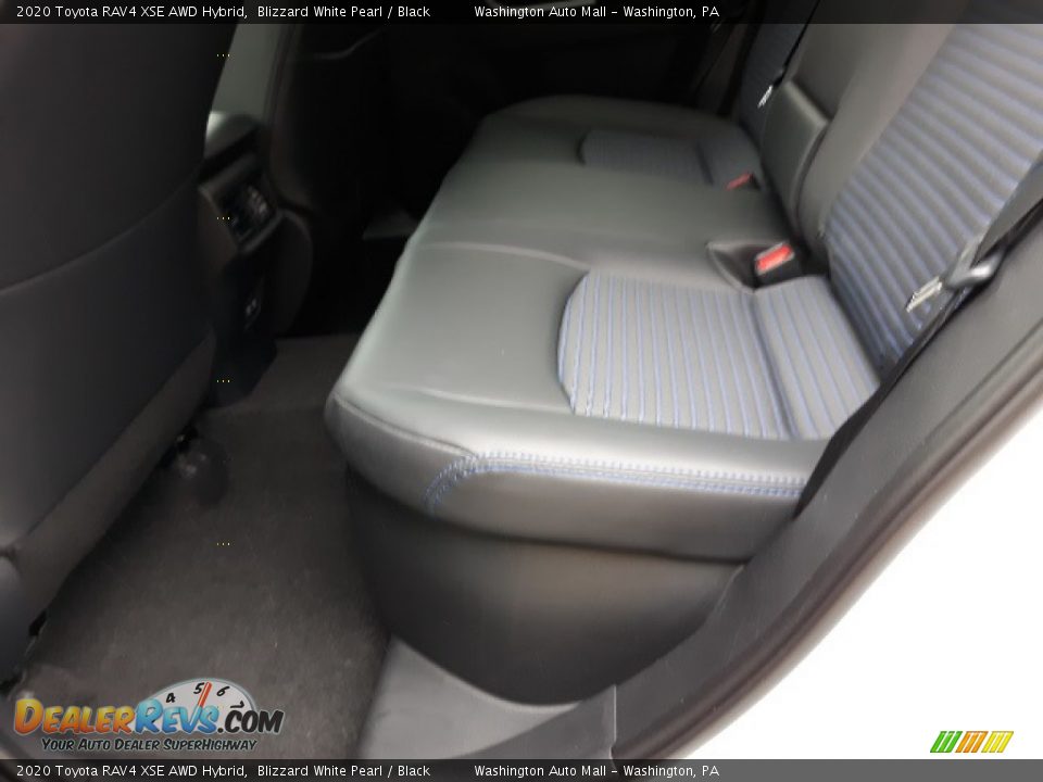 2020 Toyota RAV4 XSE AWD Hybrid Blizzard White Pearl / Black Photo #33