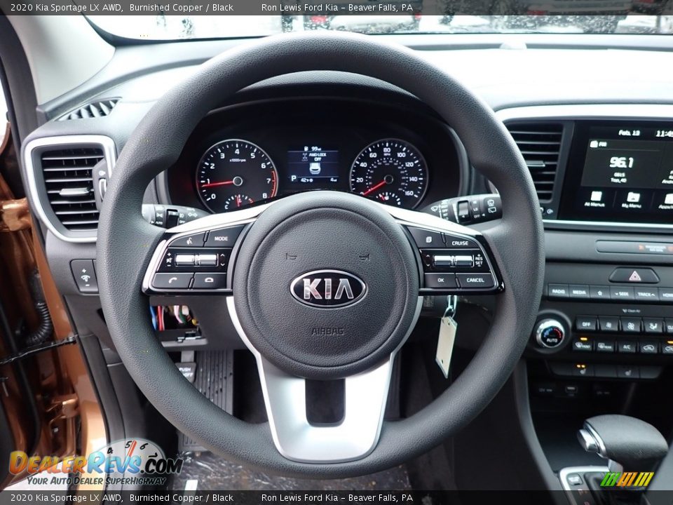2020 Kia Sportage LX AWD Steering Wheel Photo #18