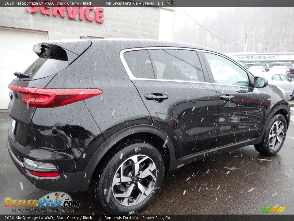 2020 Kia Sportage LX AWD Black Cherry / Black Photo #2