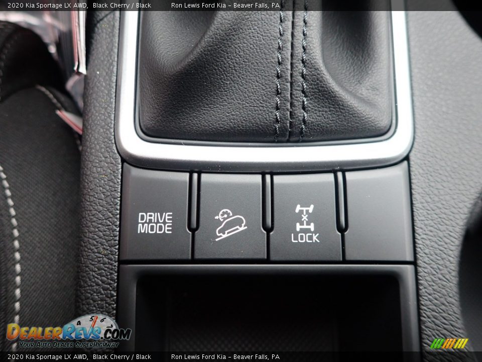 2020 Kia Sportage LX AWD Black Cherry / Black Photo #18