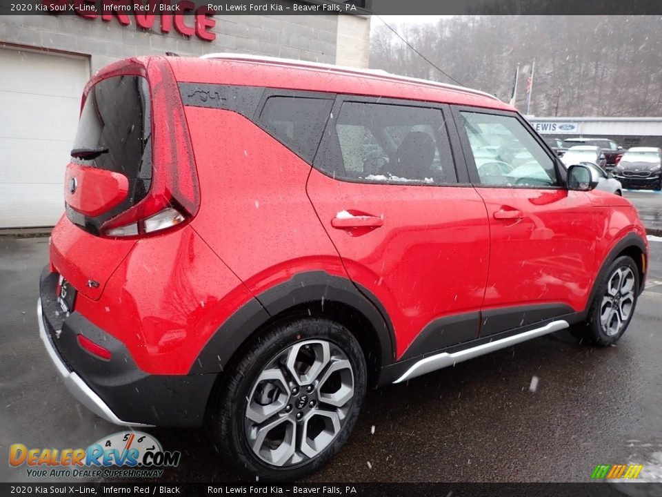 2020 Kia Soul X-Line Inferno Red / Black Photo #2