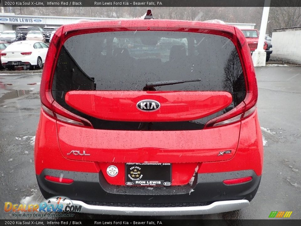 2020 Kia Soul X-Line Inferno Red / Black Photo #3