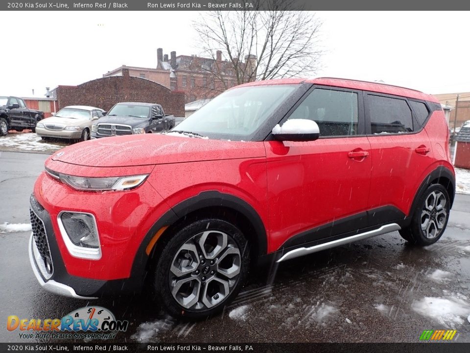 Inferno Red 2020 Kia Soul X-Line Photo #7