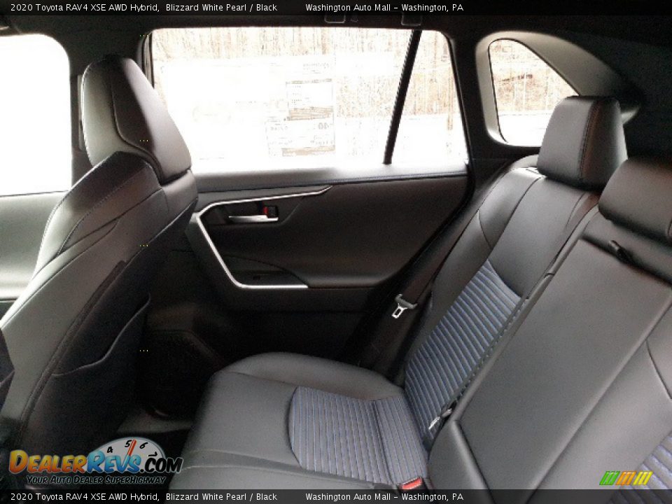 2020 Toyota RAV4 XSE AWD Hybrid Blizzard White Pearl / Black Photo #28