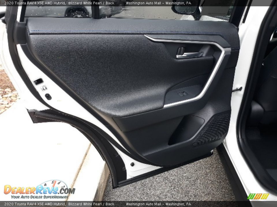 2020 Toyota RAV4 XSE AWD Hybrid Blizzard White Pearl / Black Photo #31