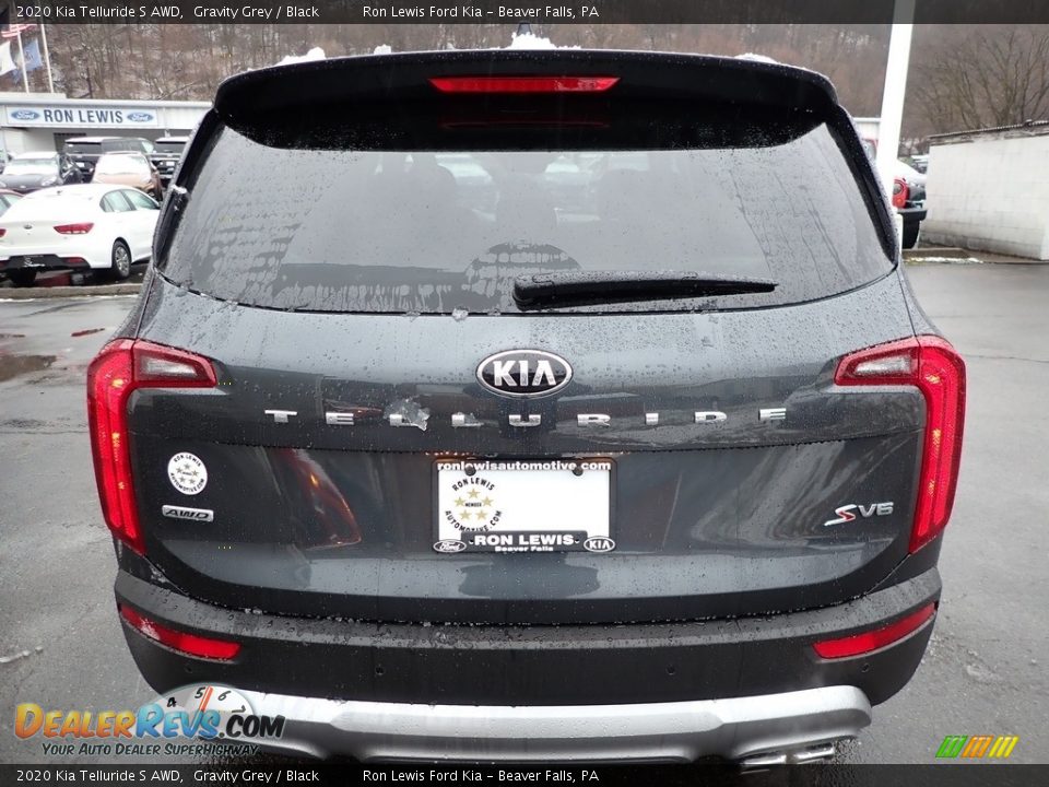 2020 Kia Telluride S AWD Gravity Grey / Black Photo #3