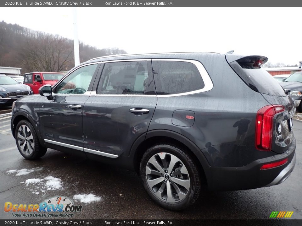 2020 Kia Telluride S AWD Gravity Grey / Black Photo #5