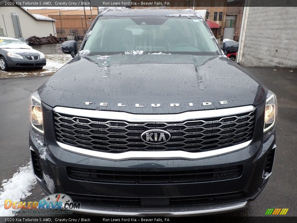 2020 Kia Telluride S AWD Gravity Grey / Black Photo #8