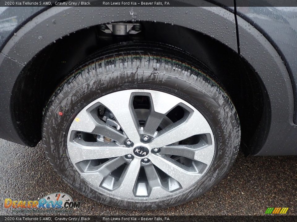 2020 Kia Telluride S AWD Gravity Grey / Black Photo #10