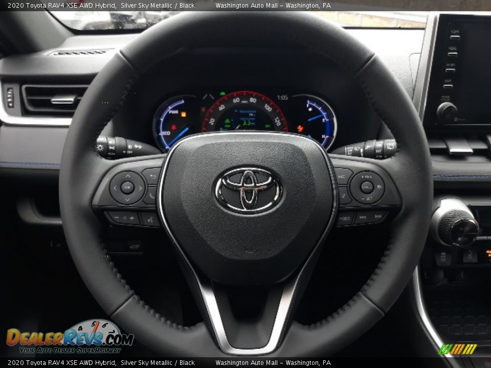 2020 Toyota RAV4 XSE AWD Hybrid Steering Wheel Photo #4