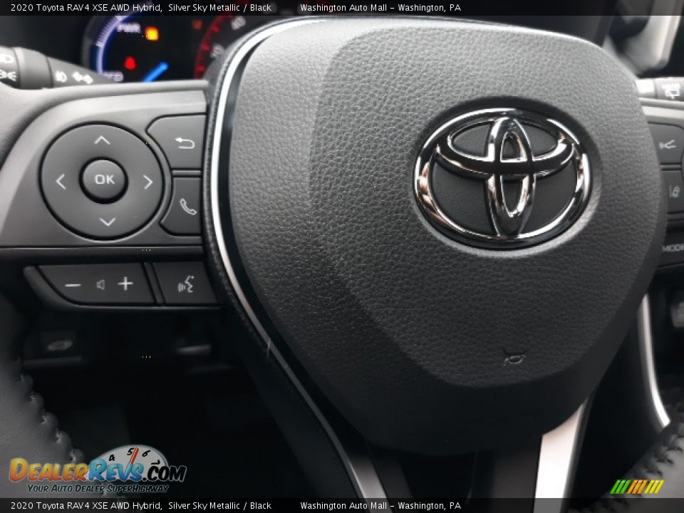 2020 Toyota RAV4 XSE AWD Hybrid Steering Wheel Photo #5