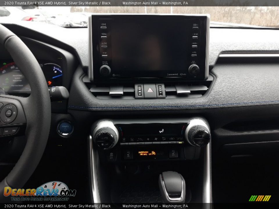 2020 Toyota RAV4 XSE AWD Hybrid Silver Sky Metallic / Black Photo #11