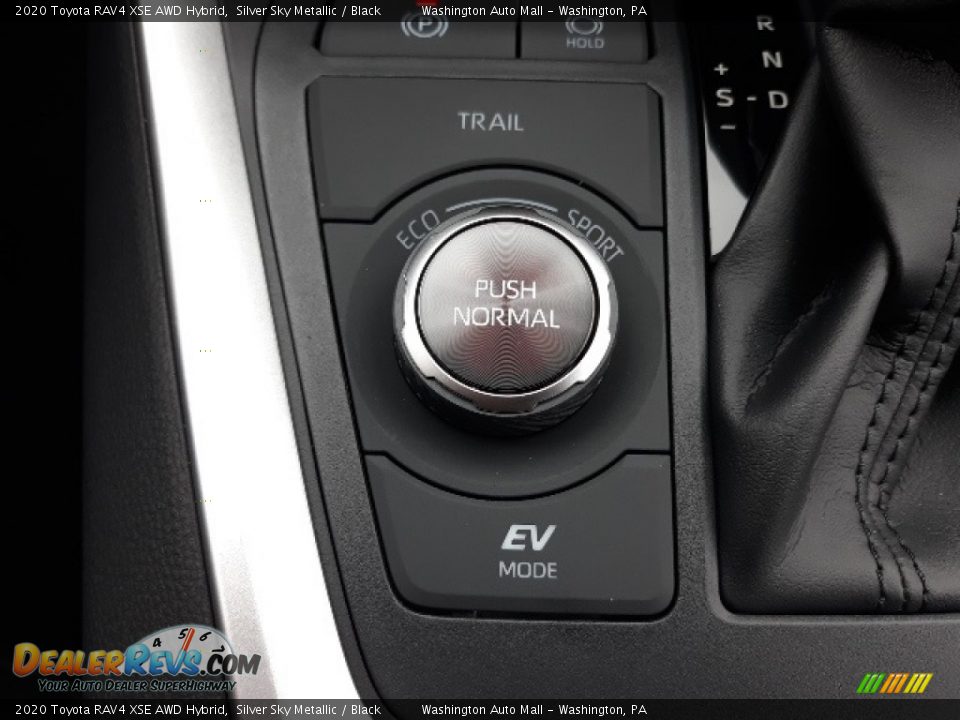 Controls of 2020 Toyota RAV4 XSE AWD Hybrid Photo #16