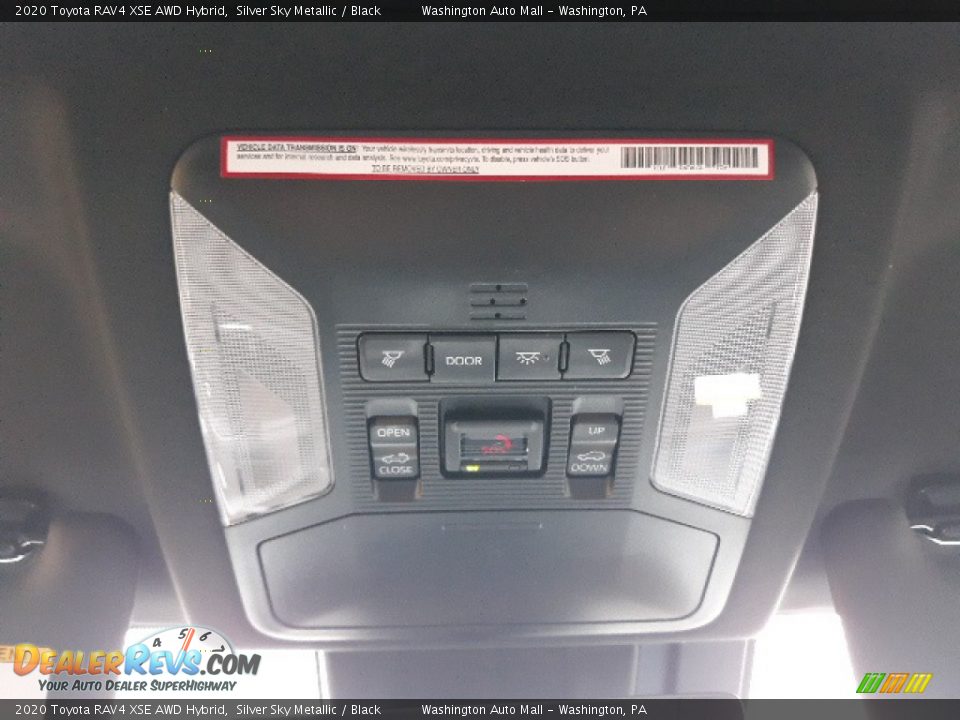 2020 Toyota RAV4 XSE AWD Hybrid Silver Sky Metallic / Black Photo #21