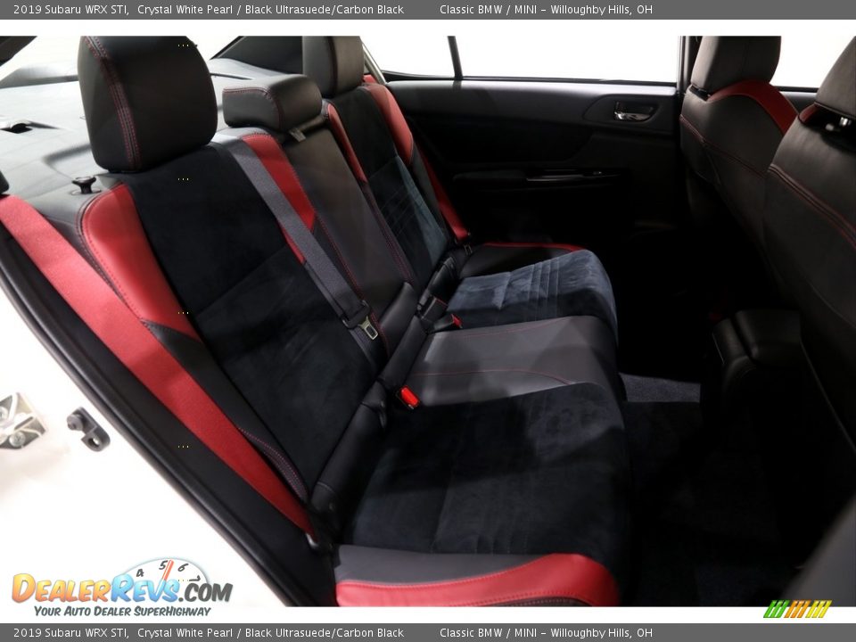 Rear Seat of 2019 Subaru WRX STI Photo #22