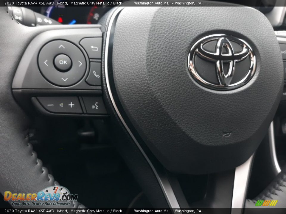 2020 Toyota RAV4 XSE AWD Hybrid Steering Wheel Photo #5