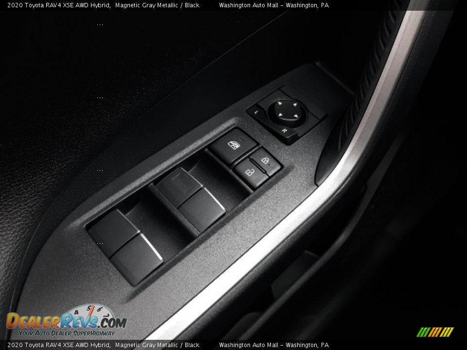 2020 Toyota RAV4 XSE AWD Hybrid Magnetic Gray Metallic / Black Photo #8