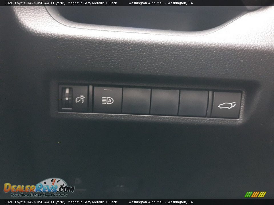 2020 Toyota RAV4 XSE AWD Hybrid Magnetic Gray Metallic / Black Photo #9