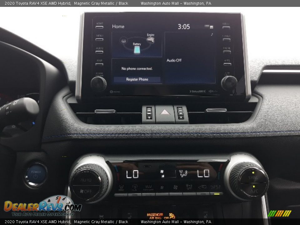 2020 Toyota RAV4 XSE AWD Hybrid Magnetic Gray Metallic / Black Photo #11