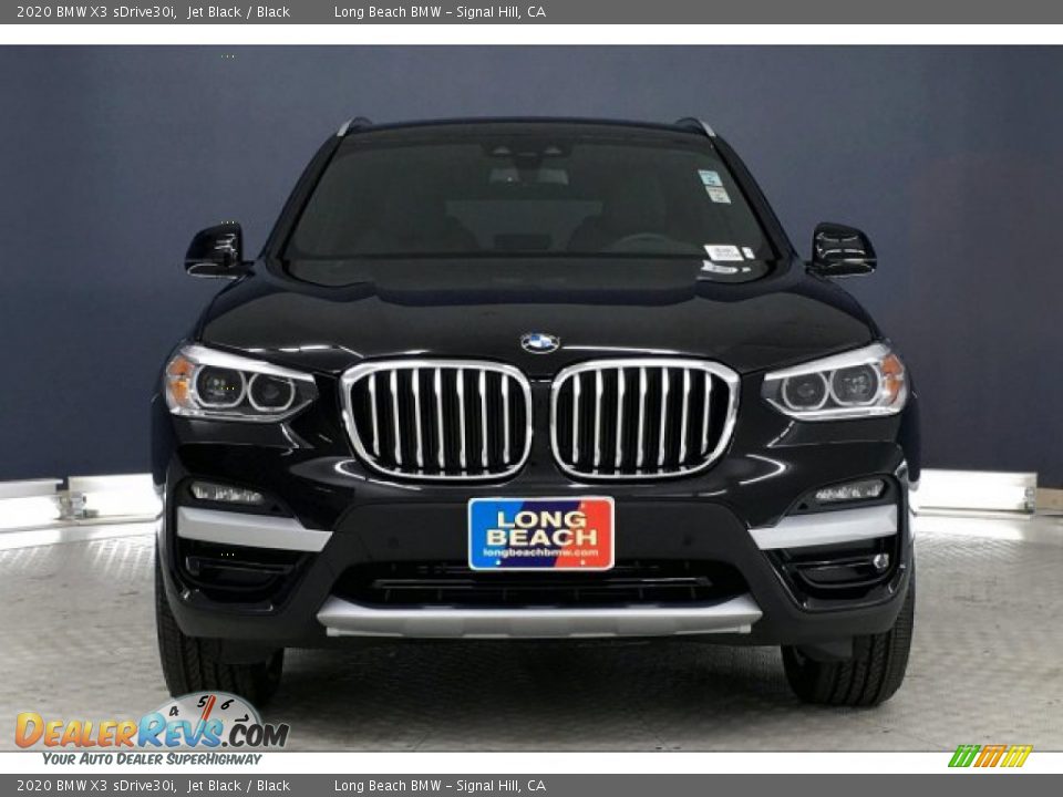 2020 BMW X3 sDrive30i Jet Black / Black Photo #2