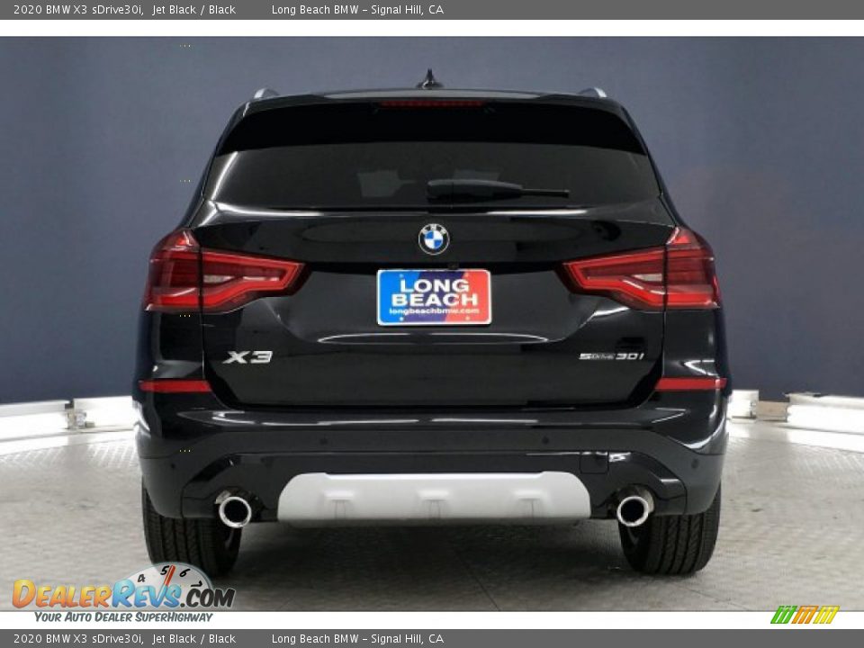 2020 BMW X3 sDrive30i Jet Black / Black Photo #3