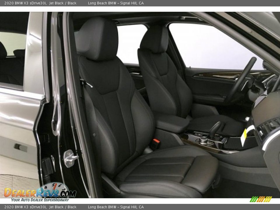 2020 BMW X3 sDrive30i Jet Black / Black Photo #6