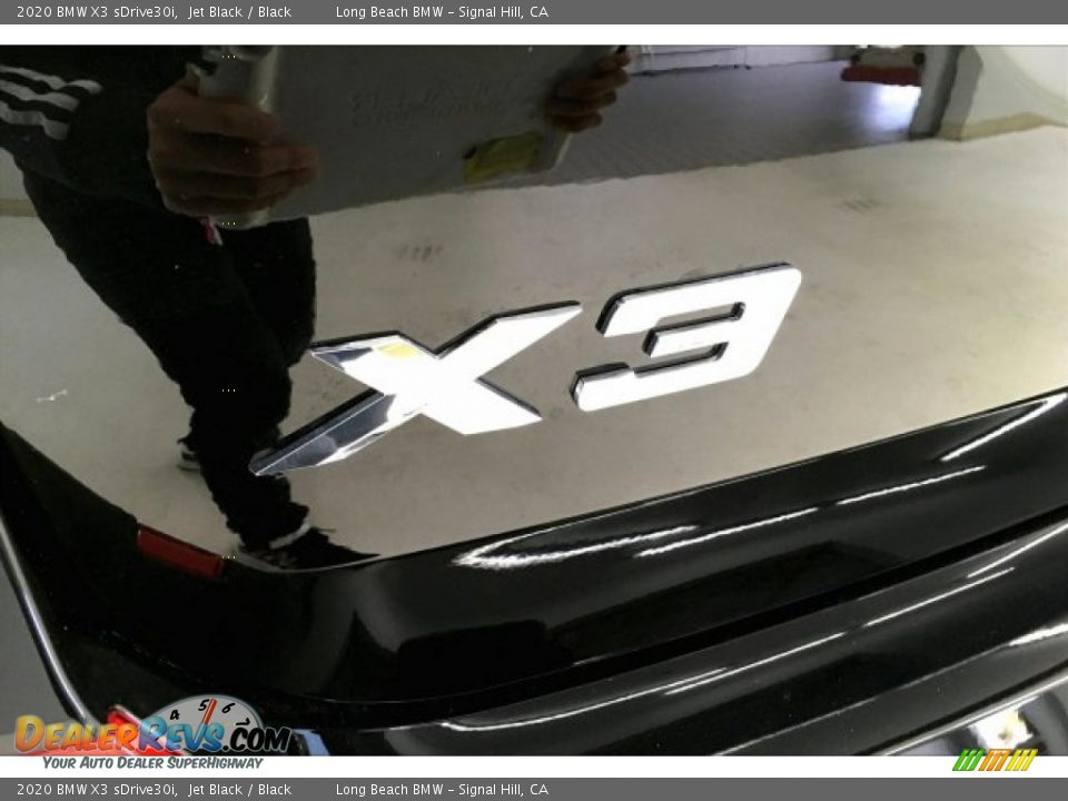 2020 BMW X3 sDrive30i Jet Black / Black Photo #7