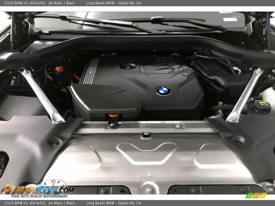 2020 BMW X3 sDrive30i Jet Black / Black Photo #9