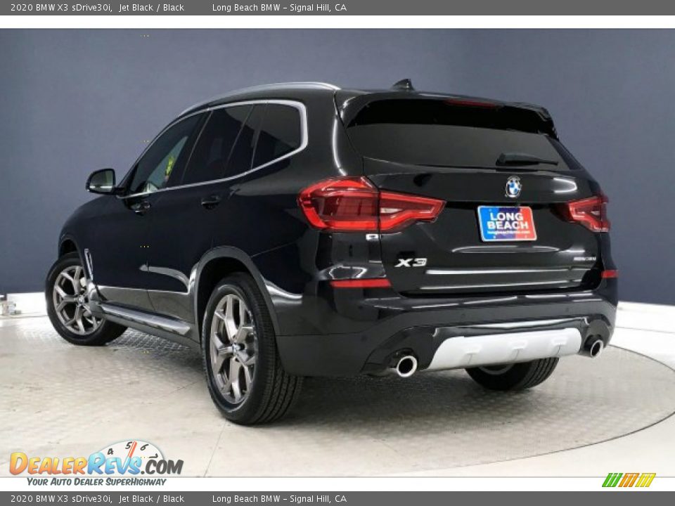 2020 BMW X3 sDrive30i Jet Black / Black Photo #10