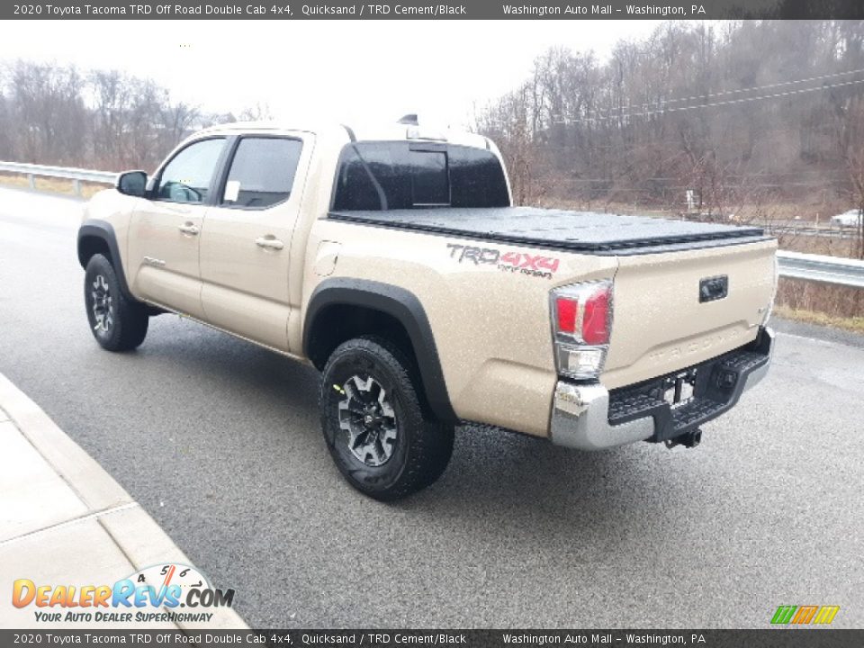 2020 Toyota Tacoma TRD Off Road Double Cab 4x4 Quicksand / TRD Cement/Black Photo #2