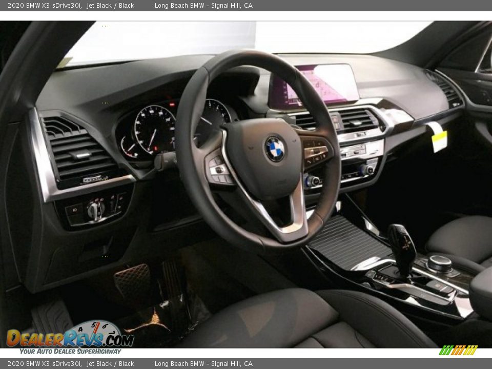 2020 BMW X3 sDrive30i Jet Black / Black Photo #17