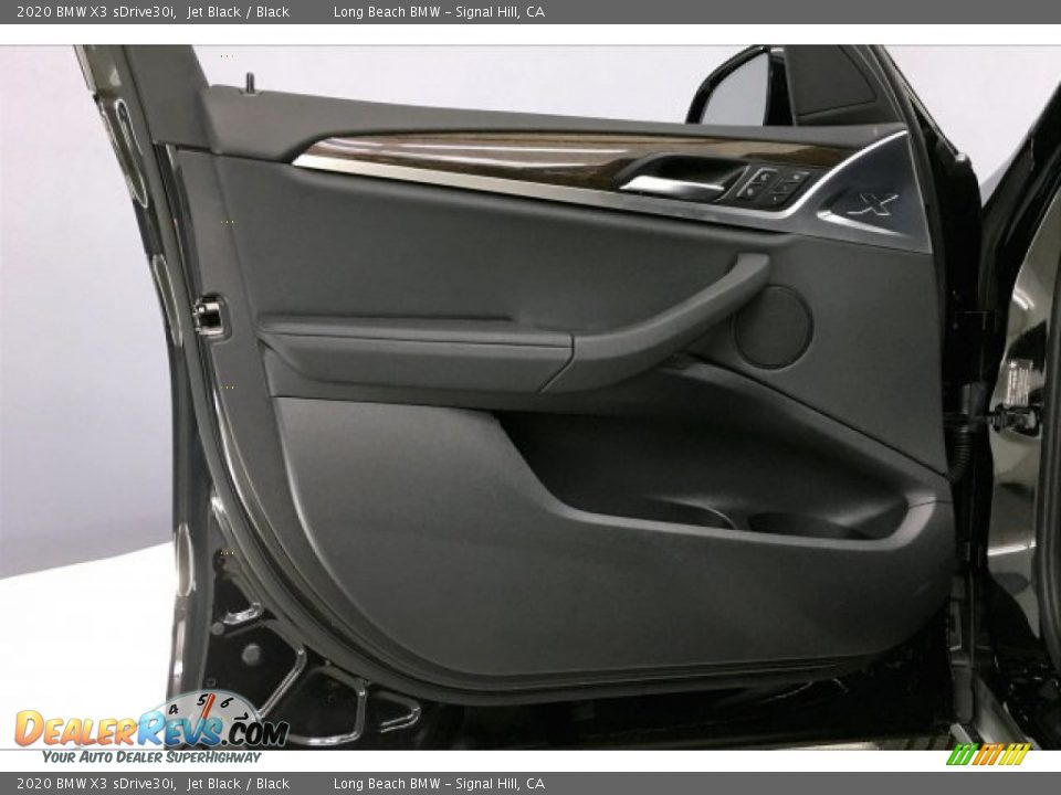 2020 BMW X3 sDrive30i Jet Black / Black Photo #21