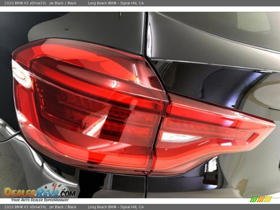 2020 BMW X3 sDrive30i Jet Black / Black Photo #22