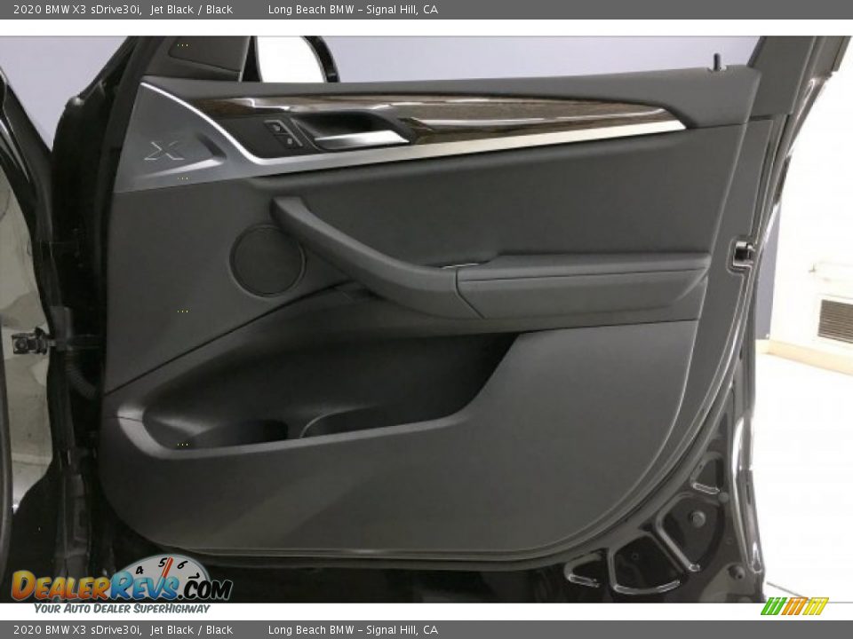 2020 BMW X3 sDrive30i Jet Black / Black Photo #25