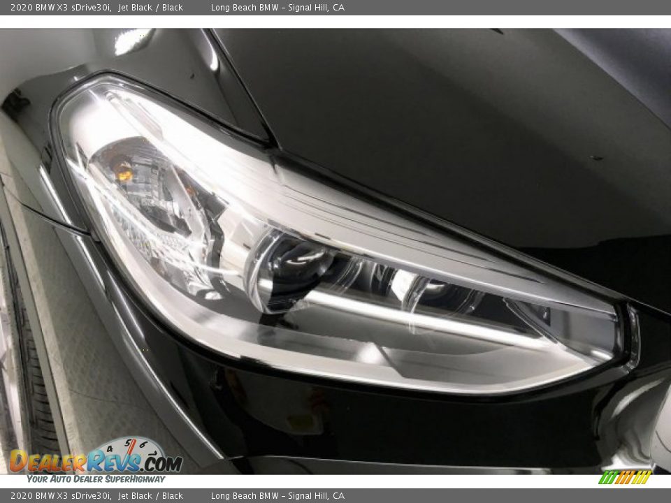 2020 BMW X3 sDrive30i Jet Black / Black Photo #27