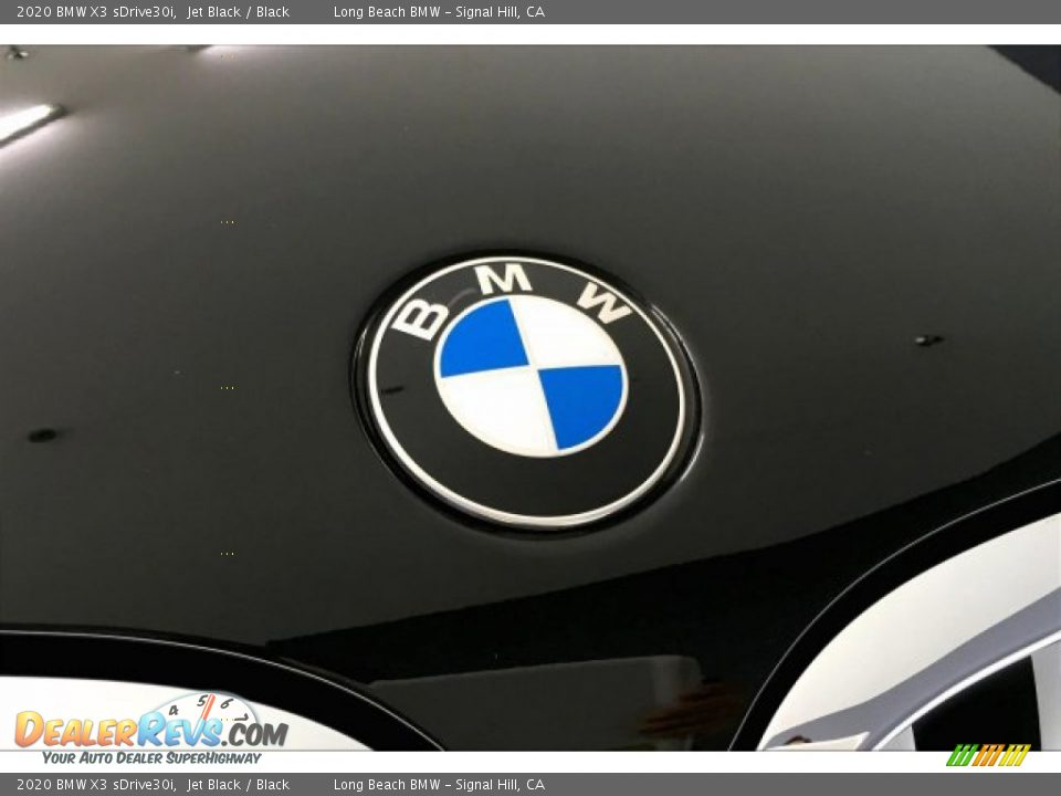 2020 BMW X3 sDrive30i Jet Black / Black Photo #28