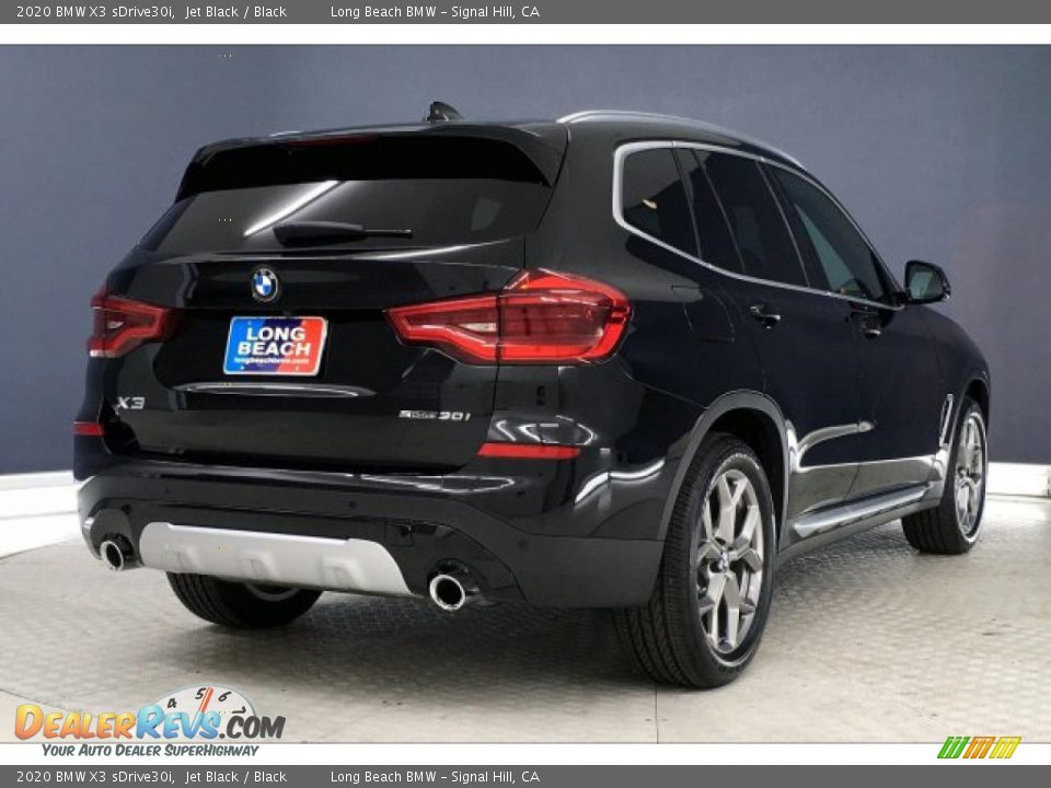 2020 BMW X3 sDrive30i Jet Black / Black Photo #29