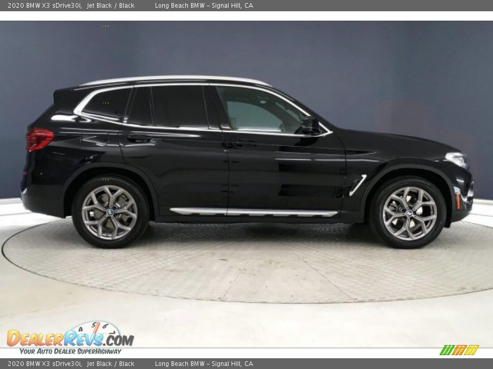 2020 BMW X3 sDrive30i Jet Black / Black Photo #30