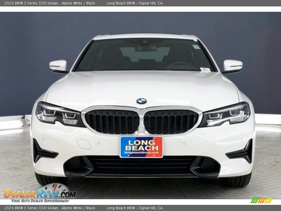 2020 BMW 3 Series 330i Sedan Alpine White / Black Photo #2