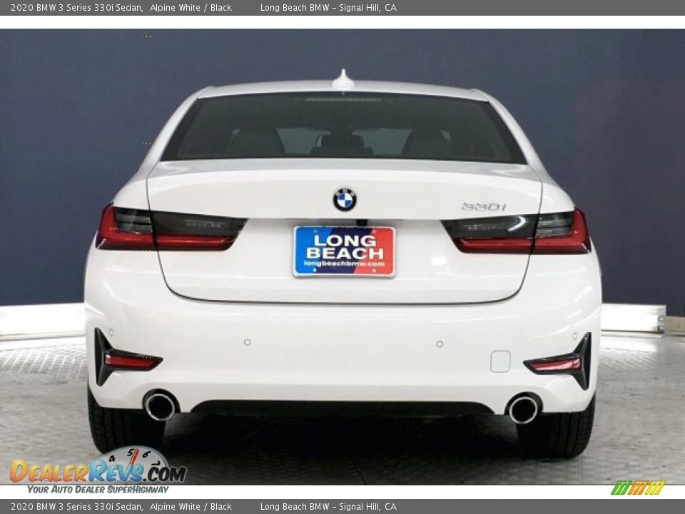 2020 BMW 3 Series 330i Sedan Alpine White / Black Photo #3
