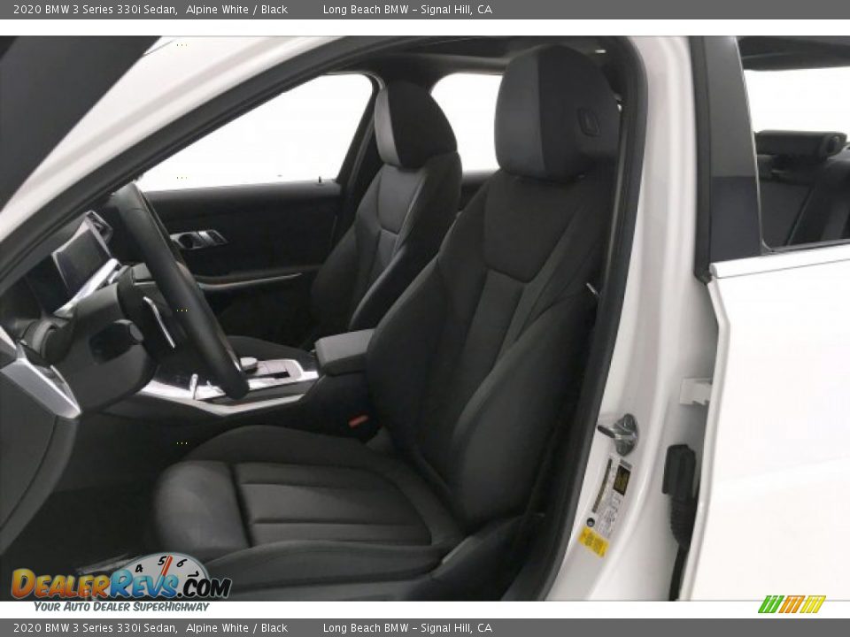 2020 BMW 3 Series 330i Sedan Alpine White / Black Photo #32