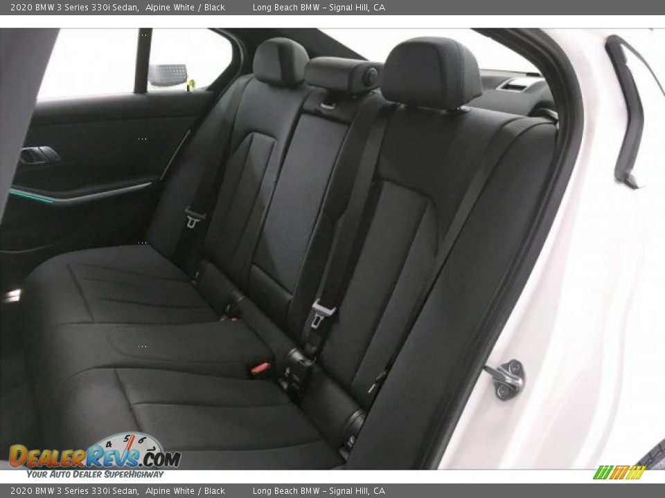 Rear Seat of 2020 BMW 3 Series 330i Sedan Photo #33