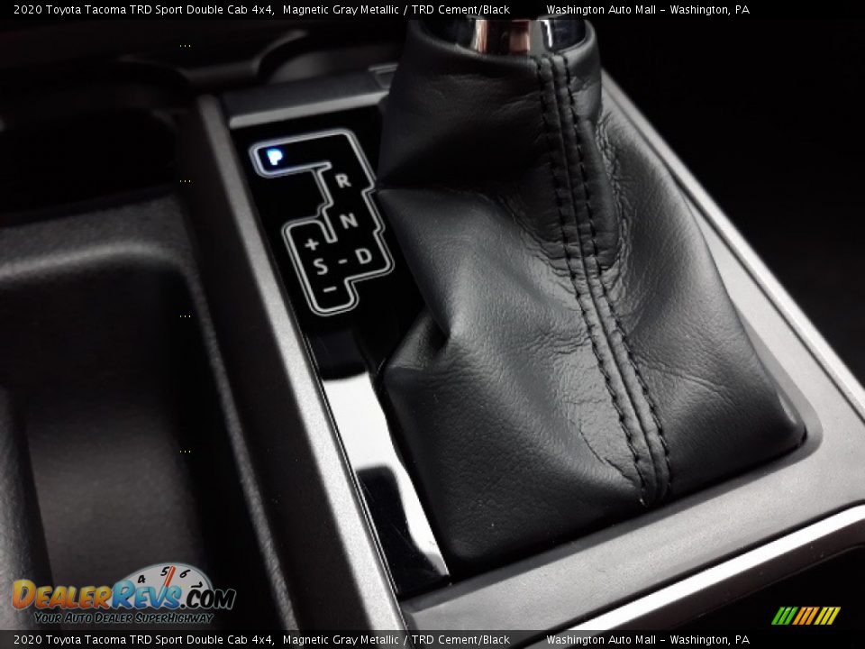 2020 Toyota Tacoma TRD Sport Double Cab 4x4 Magnetic Gray Metallic / TRD Cement/Black Photo #17