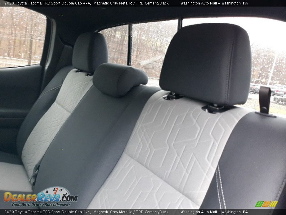 2020 Toyota Tacoma TRD Sport Double Cab 4x4 Magnetic Gray Metallic / TRD Cement/Black Photo #27