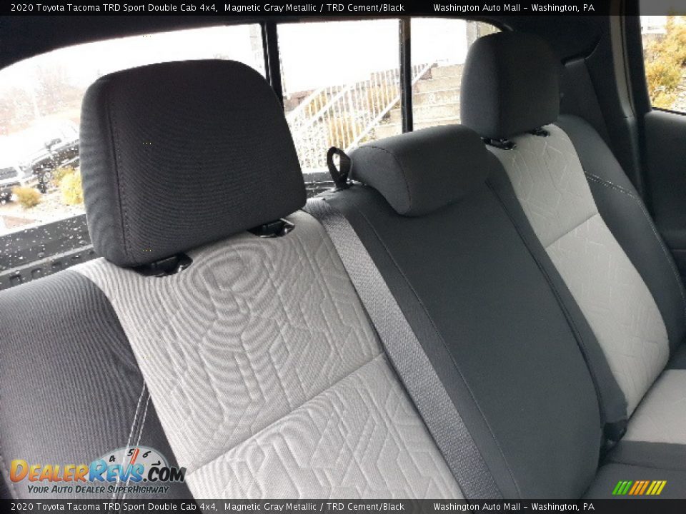 2020 Toyota Tacoma TRD Sport Double Cab 4x4 Magnetic Gray Metallic / TRD Cement/Black Photo #32
