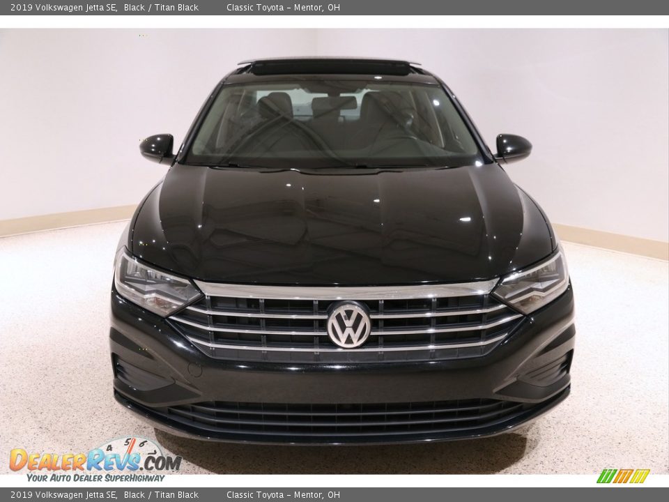 2019 Volkswagen Jetta SE Black / Titan Black Photo #2